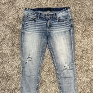 Buckle Black Fit 53 Worn Skinny Ankle Jeans